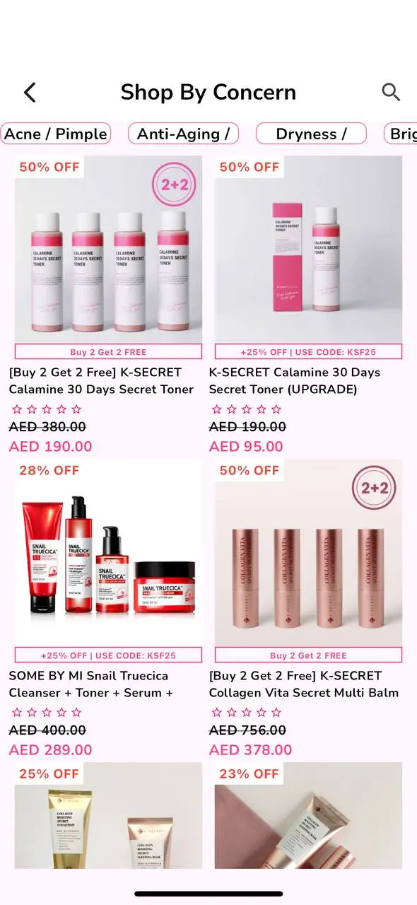 Shop By Concern
